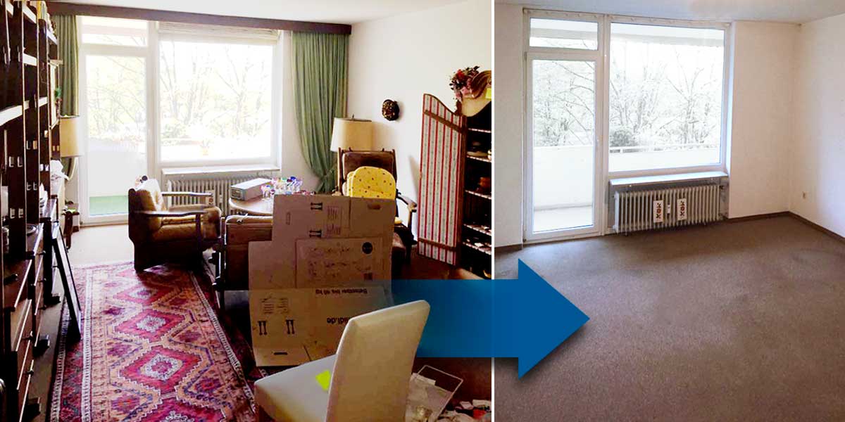 Professionelle Haushaltsauflösung und Wohnungsauflösung in Bayern