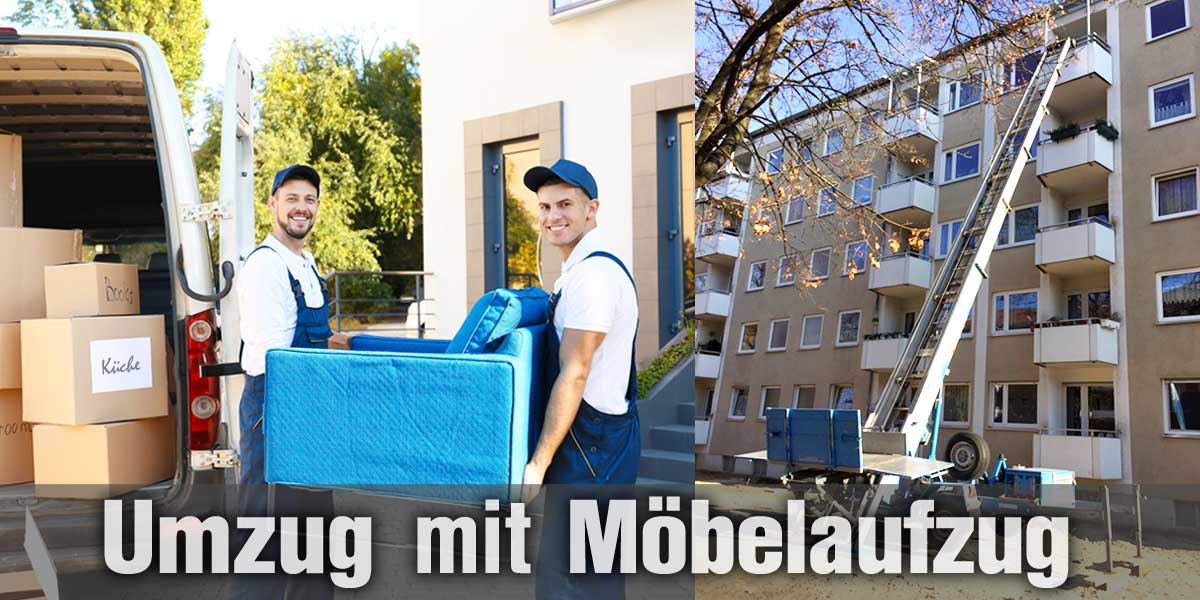 Profi für Umzug mit Möbelaufzug